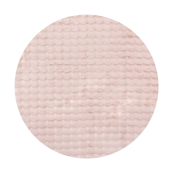 Różowy okrągły dywan odpowiedni do prania ø 150 cm Bubble Pink – Mila Home