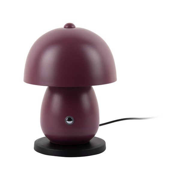 Wrzosowa lampa stołowa LED z metalowym kloszem (wysokość 18 cm) Mono LED – Leitmotiv