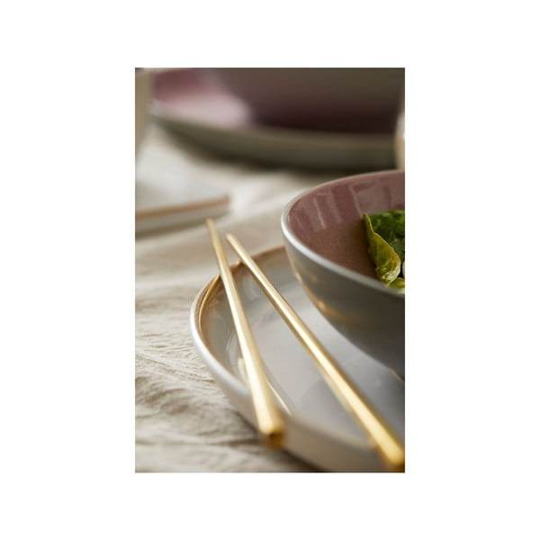 Różowa/szara kamionkowa miska 1 l Gastro Grey/Light Pink – Bitz-image-4