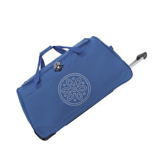 Niebieska torba podróżna na kółkach GERARD PASQUIER Miretto, 45 l
