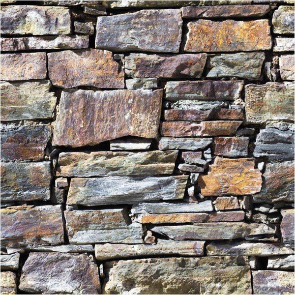 Naklejka ścienna Ambiance Wall Materials Stones from Roussilon, 40x40 cm-image-1