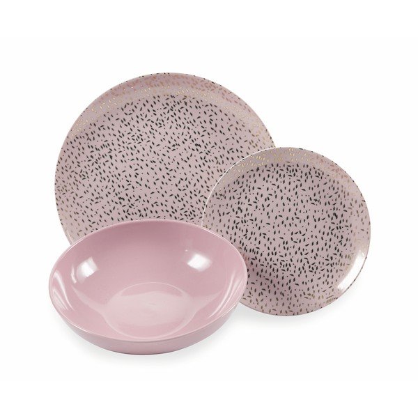 18-częściowy zestaw naczyń z porcelany i kamionki Villa d'Este Sparkle-image-3