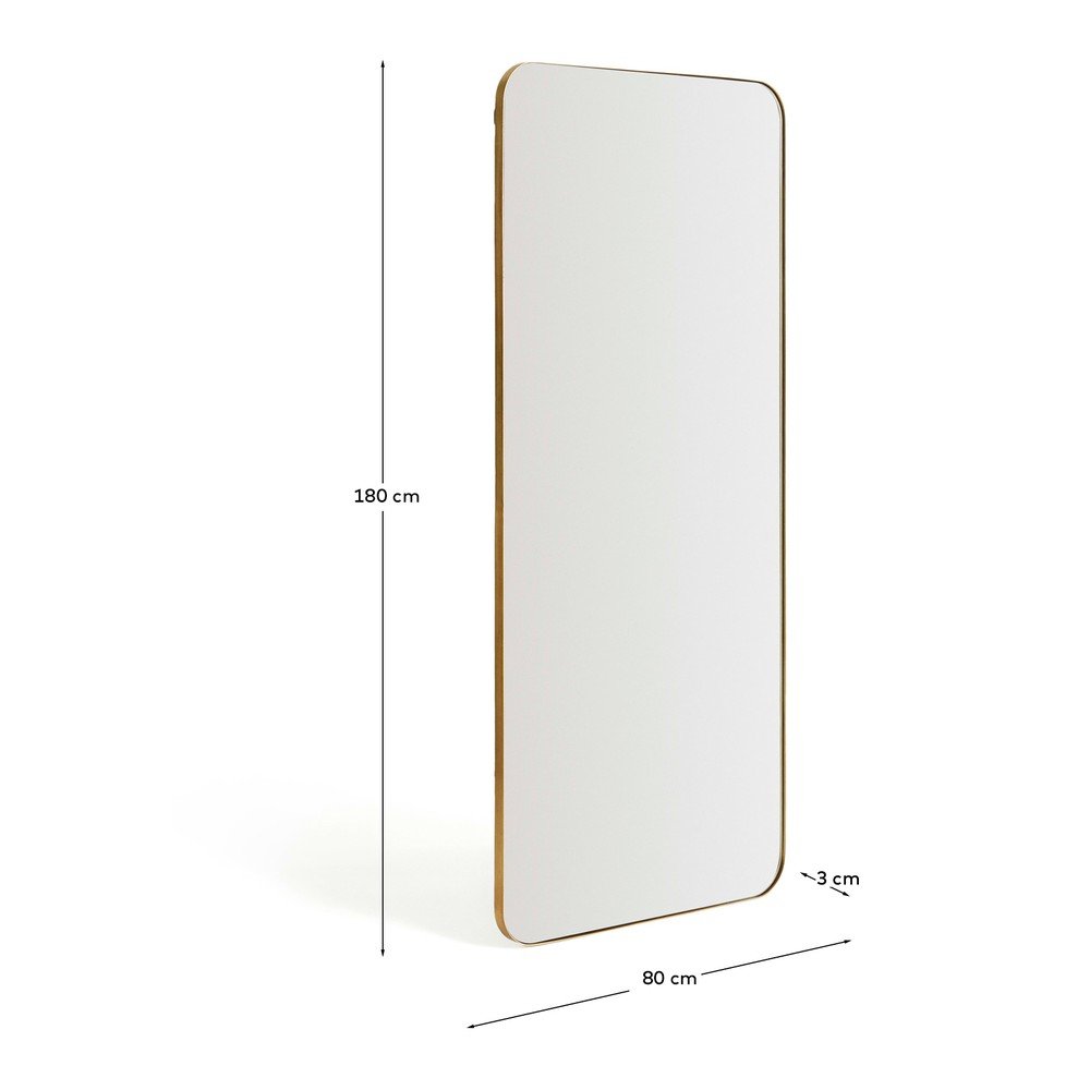 Lustro ścienne 80x180 cm Marco – Kave Home (zdjęcie 9)