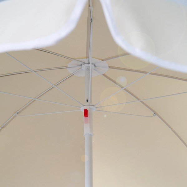 Kremowy parasol ogrodowy – Roba-image-2