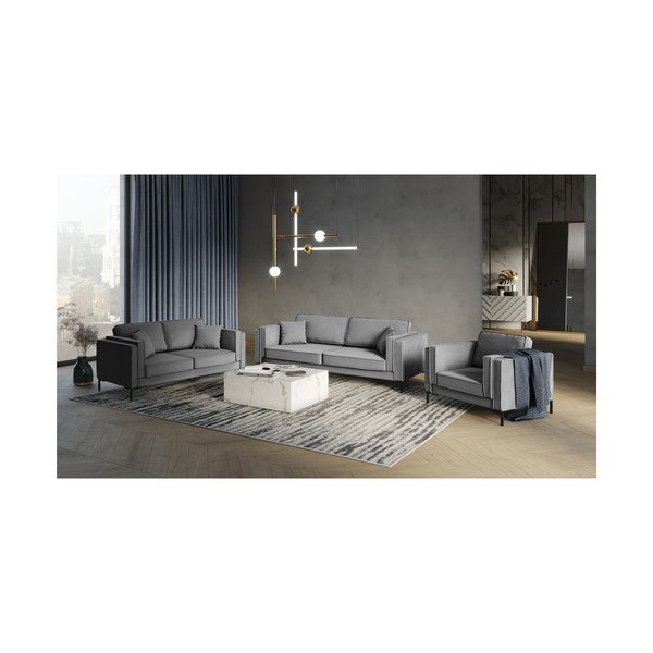 Szara sofa Milo Casa Attilio, 230 cm-image-4