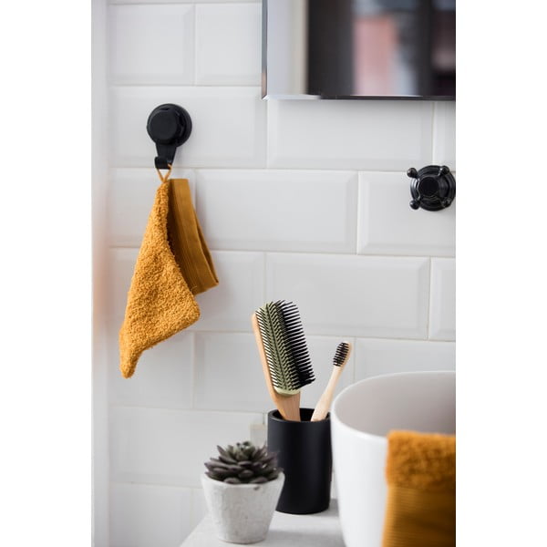 Czarne stalowe haczyki bez wiercenia zestaw 2 szt. Bestlock – Compactor-image-1