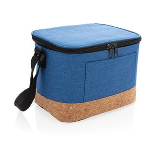 Niebieska torba termiczna z detalami z korka XD Design Collection