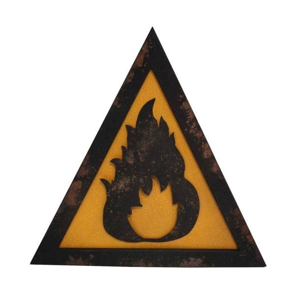 Metalowy znak Antic Line Fire
