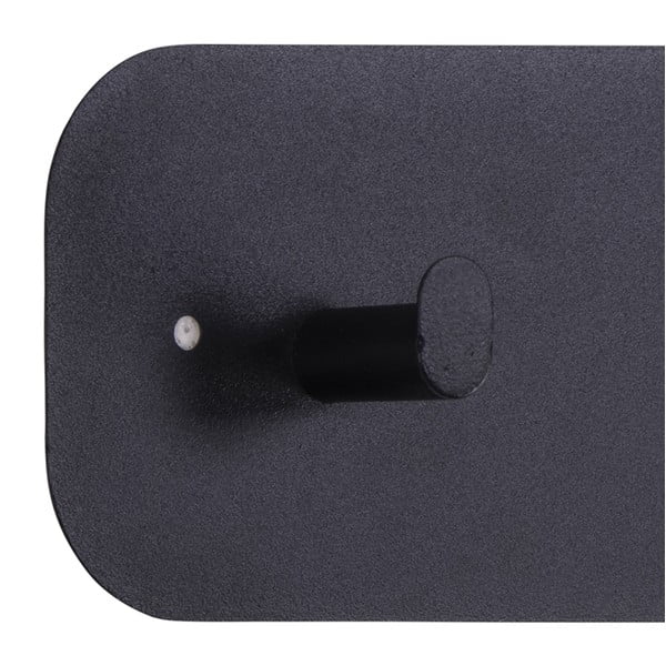 Czarny metalowy wieszak ścienny Actona Selje-image-4