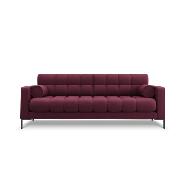 Bordowa sofa 217 cm Bali – Cosmopolitan Design