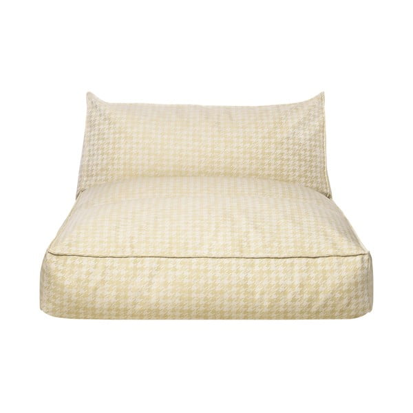 Jasnożółte tapicerowane łóżko ogrodowe Stay – Blomus