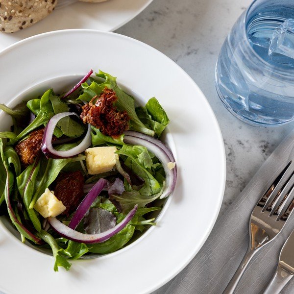 Biały porcelanowy talerz głęboki Mikasa Ridget, ø 30 cm-image-2