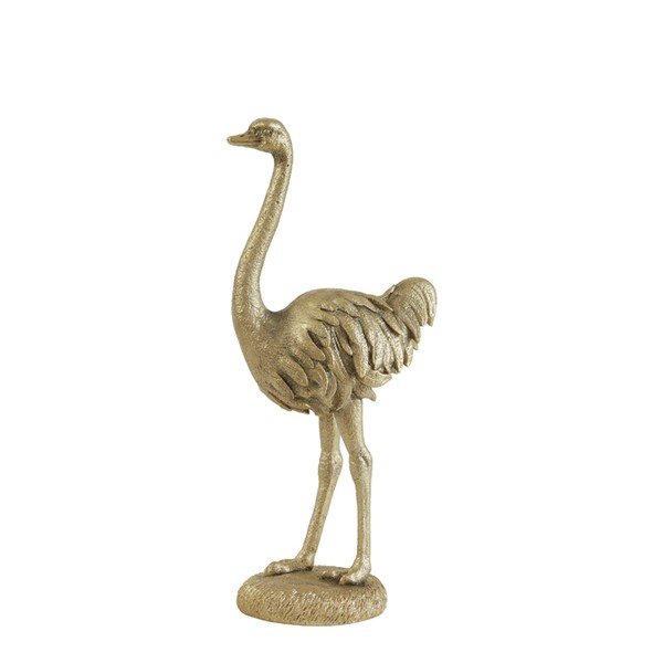 Figurka z żywicy polimerowej Ostrich – Light & Living-image-3