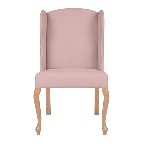 Jasnoróżowe krzesło Windsor & Co Sofas Libra-image-2