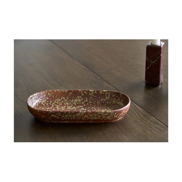 Taca dekoracyjna ceramiczna 11x23,5 cm – House Nordic-image-1