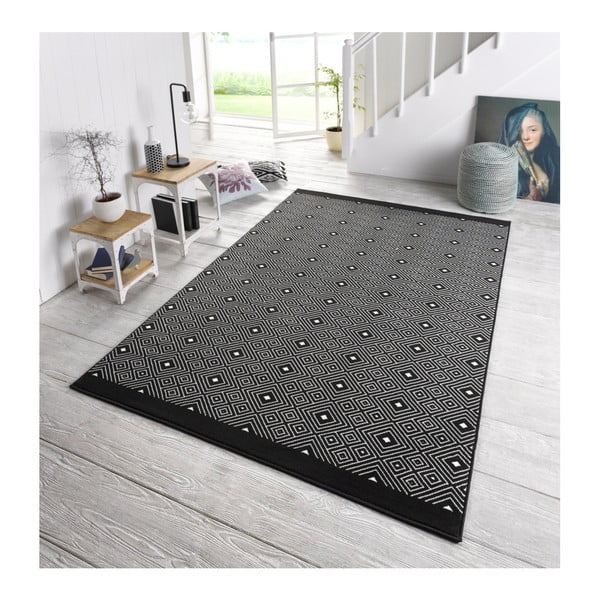 Czarny dywan Hanse Home Quadrangle, 200x290 cm-image-2