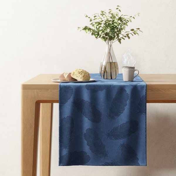 Aksamitny bieżnik 40x140 cm Velvet Peacock – AmeliaHome-image-1
