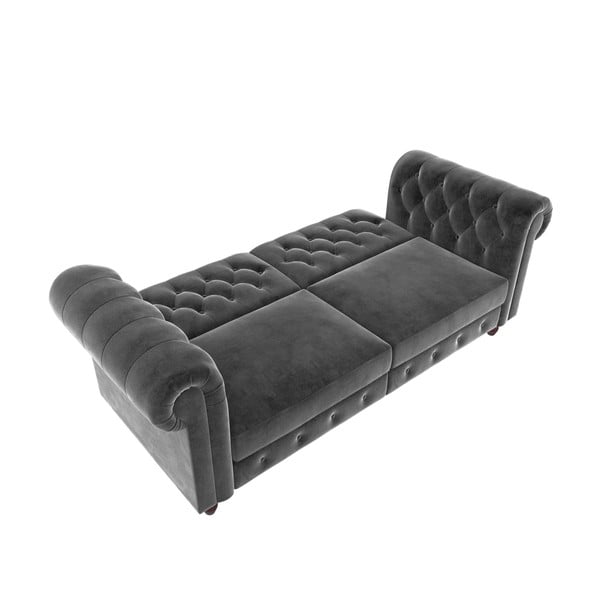 Szara sofa rozkładana 227 cm Felix – Støraa-image-4