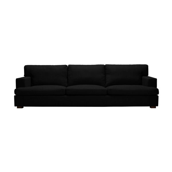 Czarna sofa Windsor & Co Sofas Daphne, 235 cm
