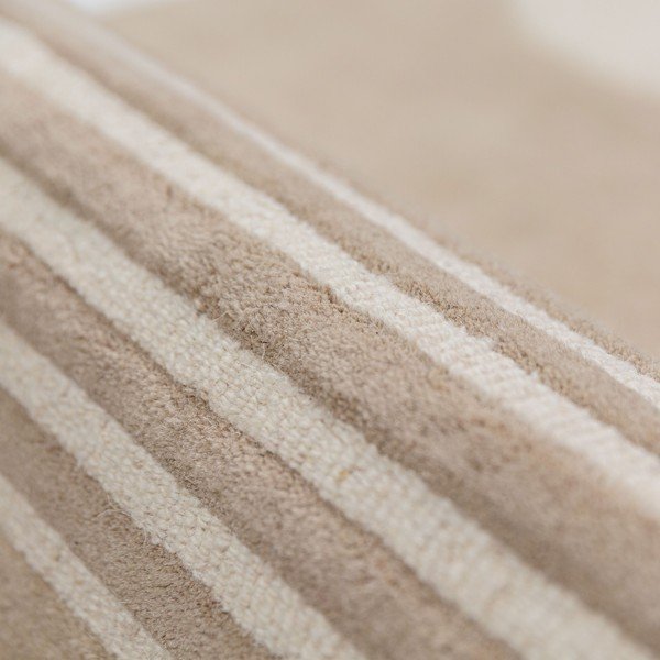 Wełniany dywan tkany ręcznie w naturalnym kolorze 200x290 cm Lozenge – Flair Rugs-image-3