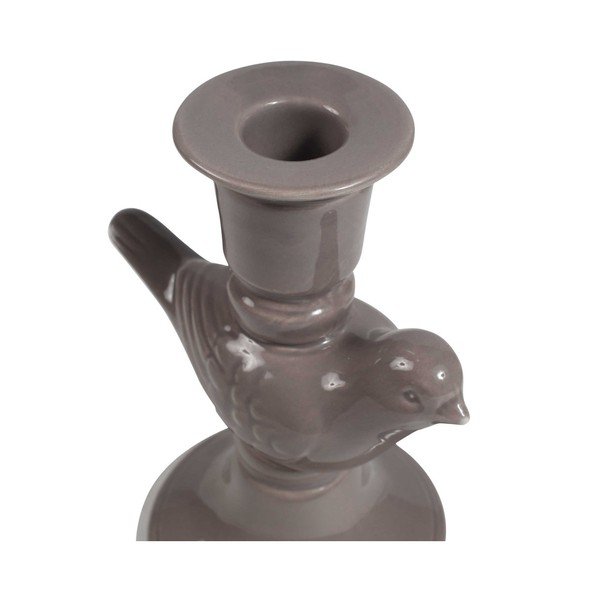 Świecznik Côté Table Olseau Grey, 13,8 cm-image-1