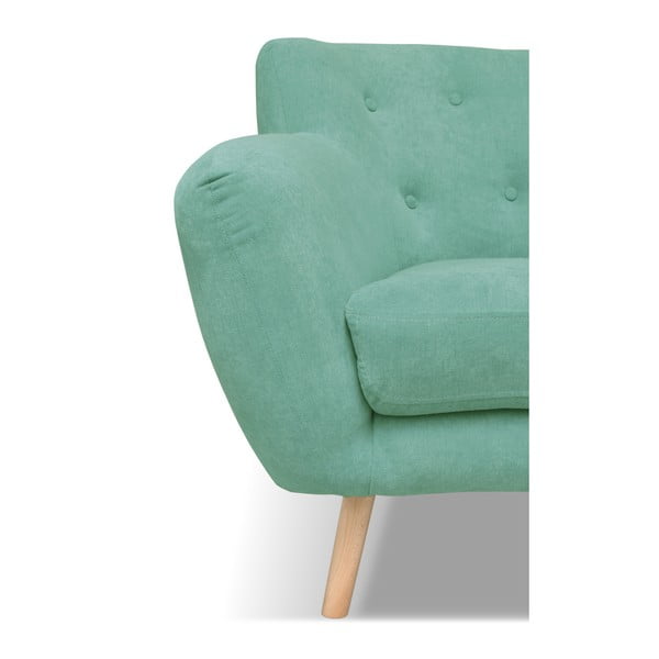 Miętowozielona sofa Cosmopolitan design London, 192 cm-image-3
