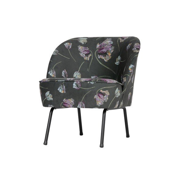 Ciemnoszary fotel BePureHome Vogue-image-3