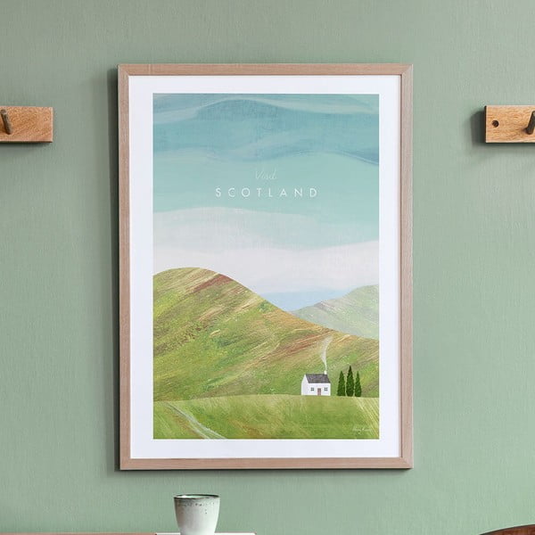 Plakat Travelposter Scotland, 30 x 40 cm-image-2