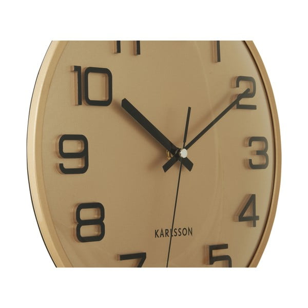 Zegar ścienny ø 30,5 cm 3D Numbers – Karlsson-image-3
