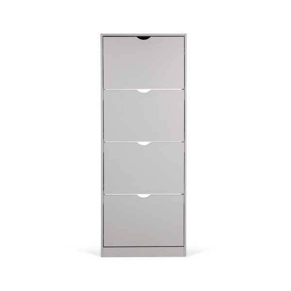 Szara uchylna szafka na buty 60x157x24 cm Stelo – Bonami Essentials-image-3