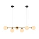 Lampa wisząca w kolorze złota Squid Lighting Owl, wys. 120 cm