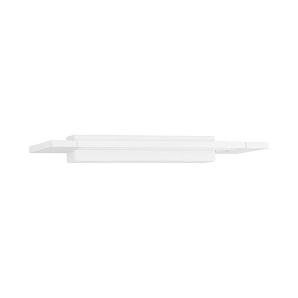 Aluminiowy kinkiet LED w matowym białym kolorze Livo – Nova Luce