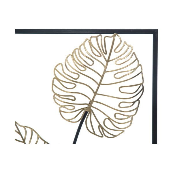 Metalowa dekoracja wisząca z wzorem liści Mauro Ferretti Luxy -B-, 31x90 cm-image-4