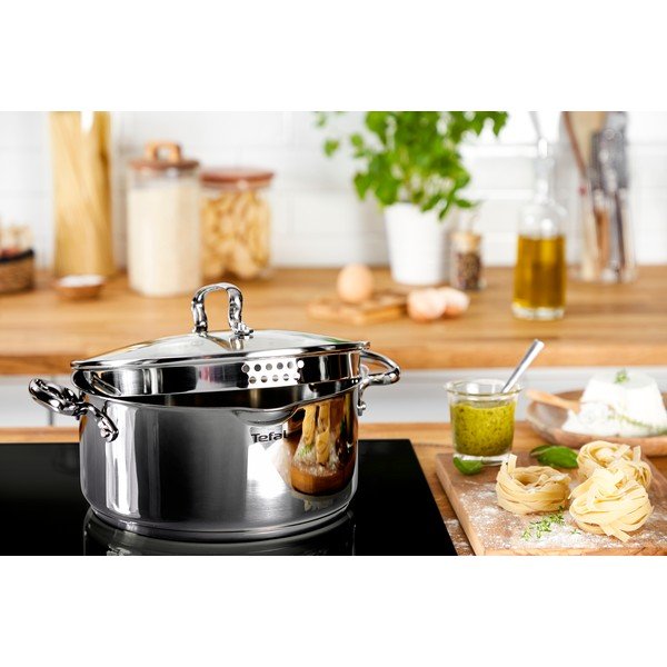 Garnek ze stali nierdzewnej odpowiedni na indukcję 5 l Duetto+ – Tefal-image-2