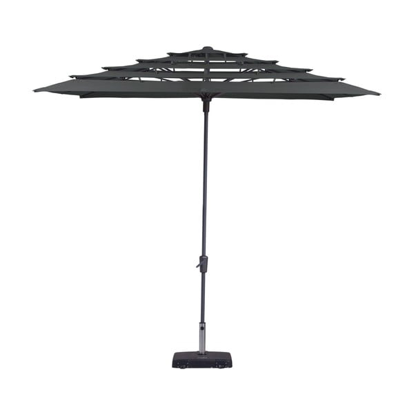 Szary parasol ogrodowy 280x280 cm Syros − Madison