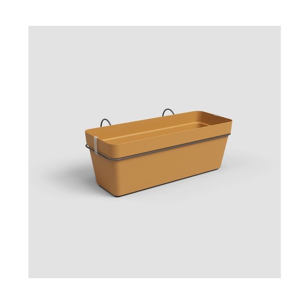 Wisząca/samonawadniająca doniczka z plastiku z recyklingu 50 cm Capri – Artevasi-image-1