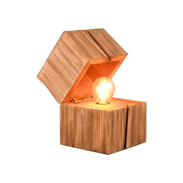 Brązowa lampa stołowa (wys. 16 cm) Treasure – Trio-image-3