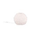 Kremowa lampa stołowa (wys. 24 cm) Furry – Reality