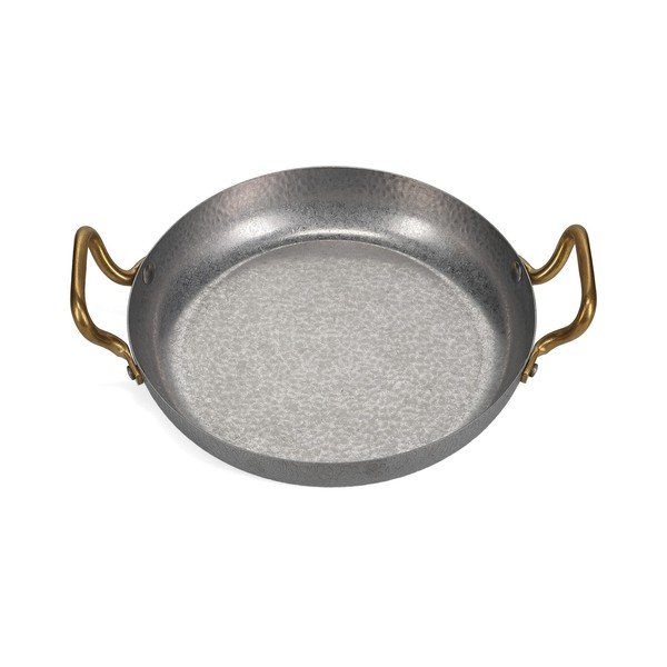 Metalowy talerz do serwowania w kolorze srebra ø 24 cm Serve – BonBistro