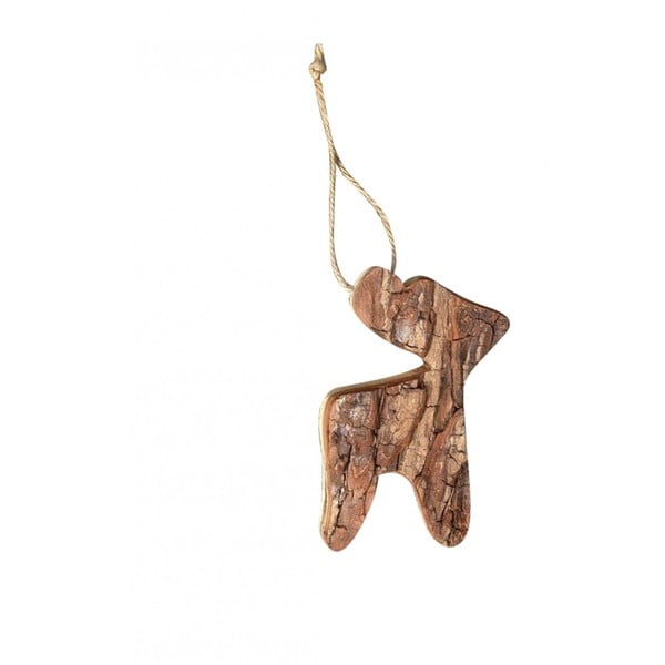 Drewniana dekoracja Dassie Artisan Bark Reindeer