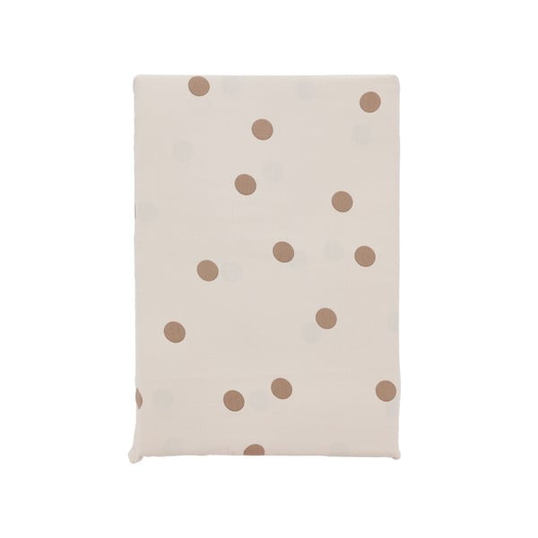 Brązowa pościel jednoosobowa z satyny bawełnianej 140x200 cm Solaris – Södahl-image-3