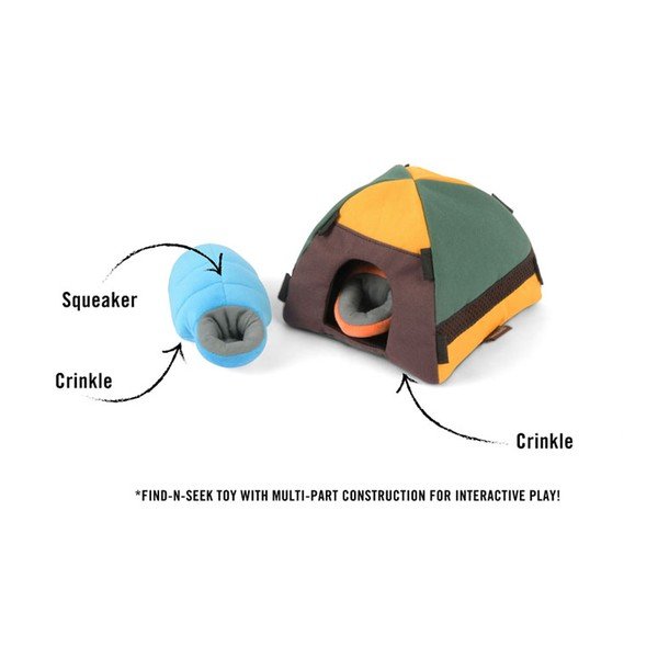 Zabawka dla psa Namiot ze śpiworem – P.L.A.Y.-image-3