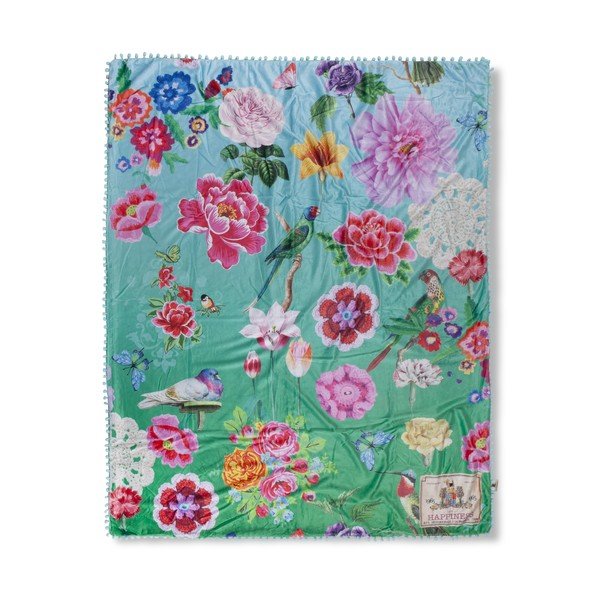 Koc z mikropluszu 130x160 cm – Descanso-image-2