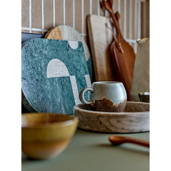 Brązowy/kremowy kubek ceramiczny 280 ml Paula – Bloomingville-image-3