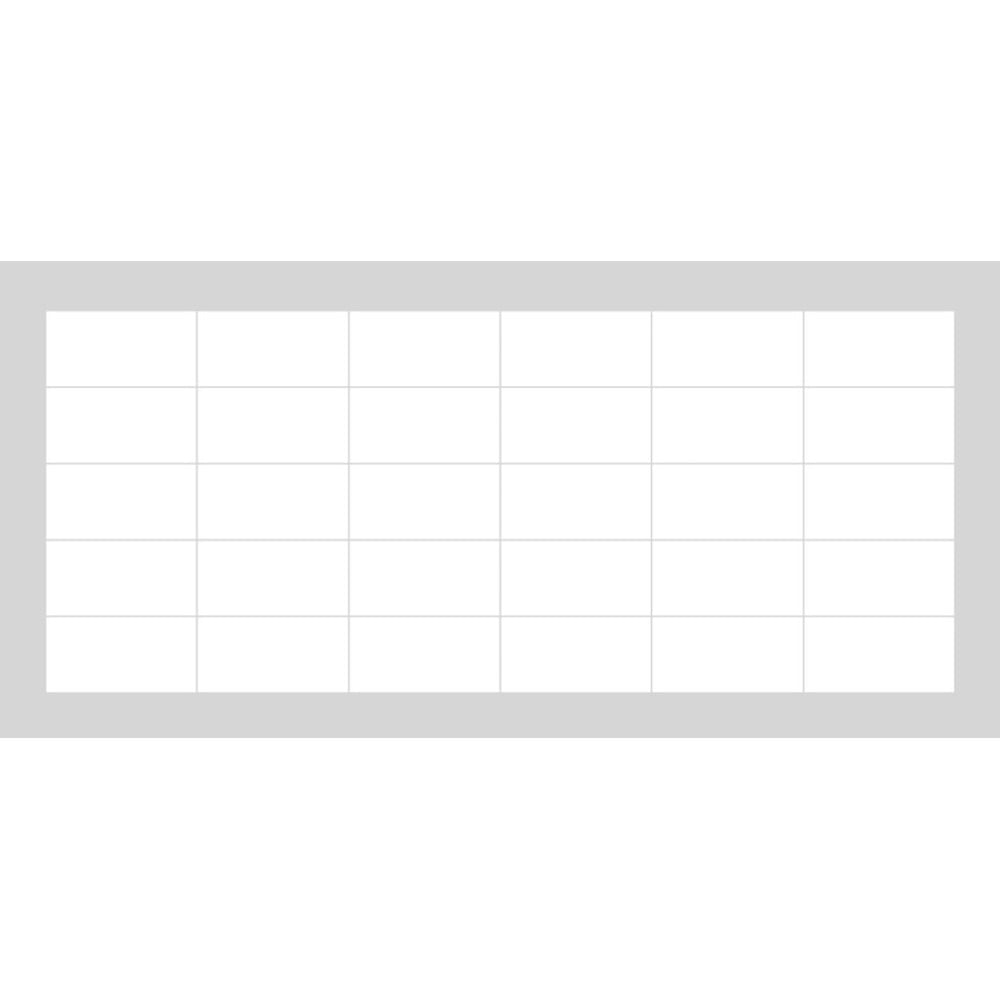 Zestaw naklejek na kafelki 30 szt. 20x10 cm Subway Tiles White – Ambiance
