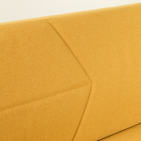 Musztardowa rozkładana sofa Kave Home Neiela-image-1