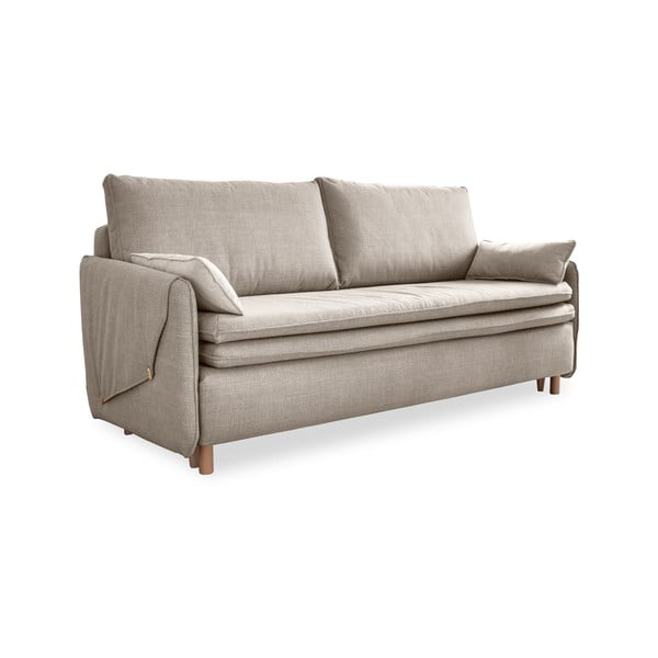 Beżowa rozkładana sofa 207 cm Simon – Miuform