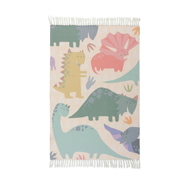 Dziecięcy dywan Flair Rugs Walk the Dinosaur, 80x120 cm