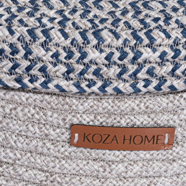 Tekstylny dekoracyjny pojemnik z pokrywką – Mioli Decor-image-2