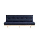 Sofa rozkładana Karup Design Lean Raw Navy